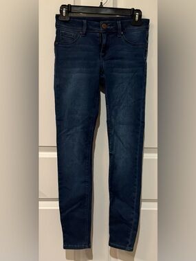 1822 Denim Dark Blue Skinny Jeans